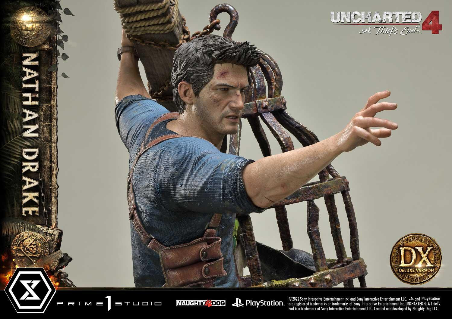 Uncharted 4: A Thief's End - Nathan Drake - Ultimate Premium Masterline  (UPMU4-01DXS) - 1/4 - DX Bonus Version (Prime 1 Studio) photo 88
