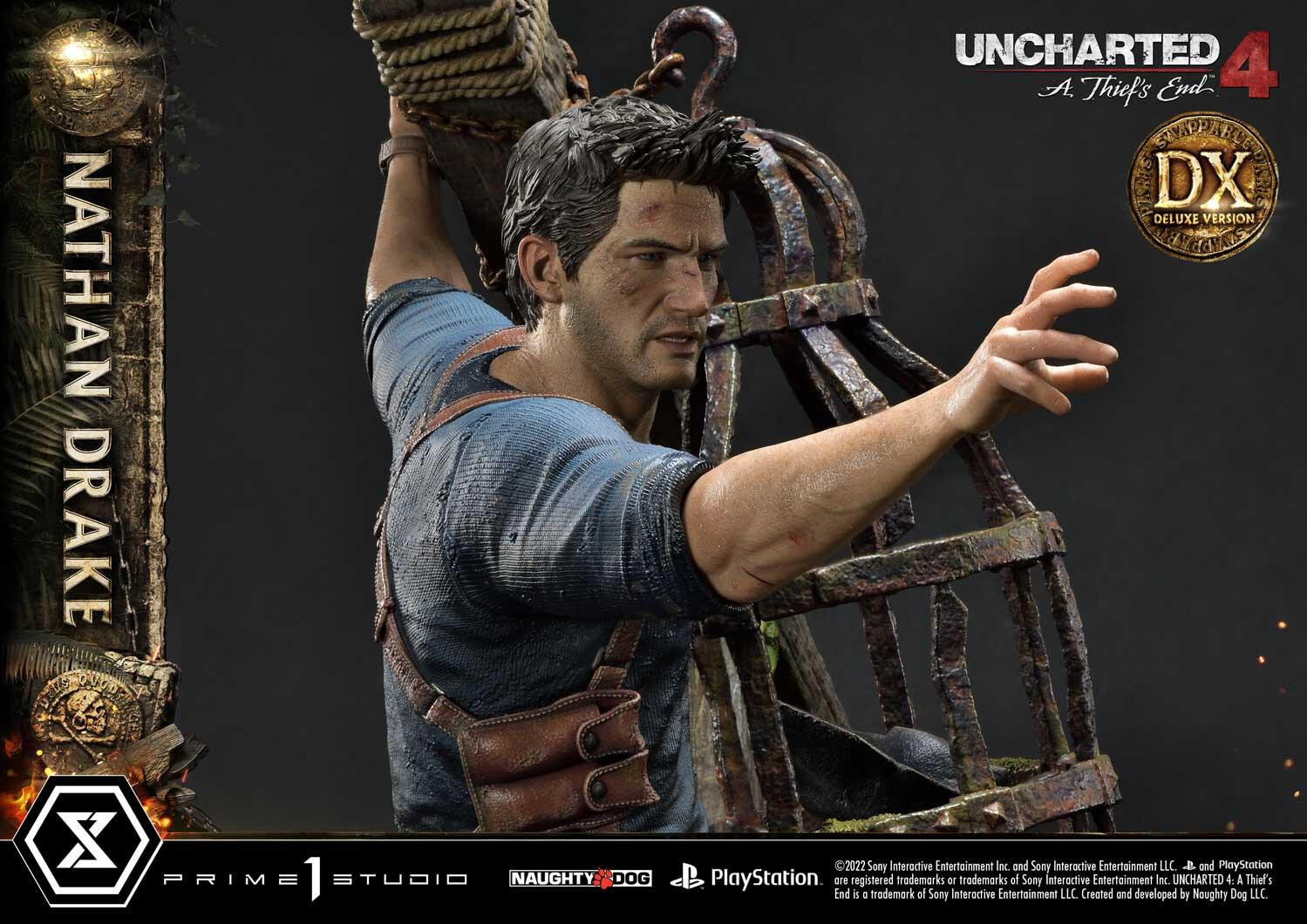 Uncharted 4: A Thief's End - Nathan Drake - Ultimate Premium Masterline  (UPMU4-01DXS) - 1/4 - DX Bonus Version (Prime 1 Studio) photo 91