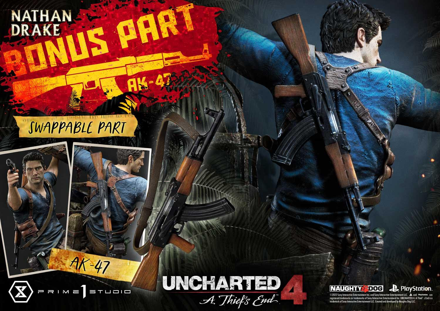Uncharted 4: A Thief's End - Nathan Drake - Ultimate Premium Masterline  (UPMU4-01DXS) - 1/4 - DX Bonus Version (Prime 1 Studio) photo 94