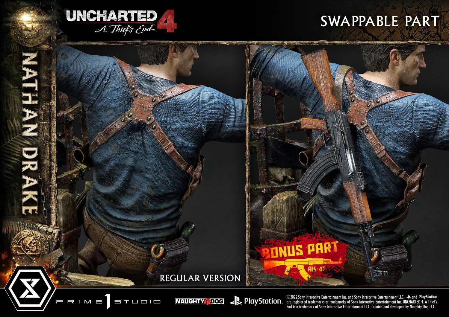 Uncharted 4: A Thief's End - Nathan Drake - Ultimate Premium Masterline  (UPMU4-01DXS) - 1/4 - DX Bonus Version (Prime 1 Studio) photo 95