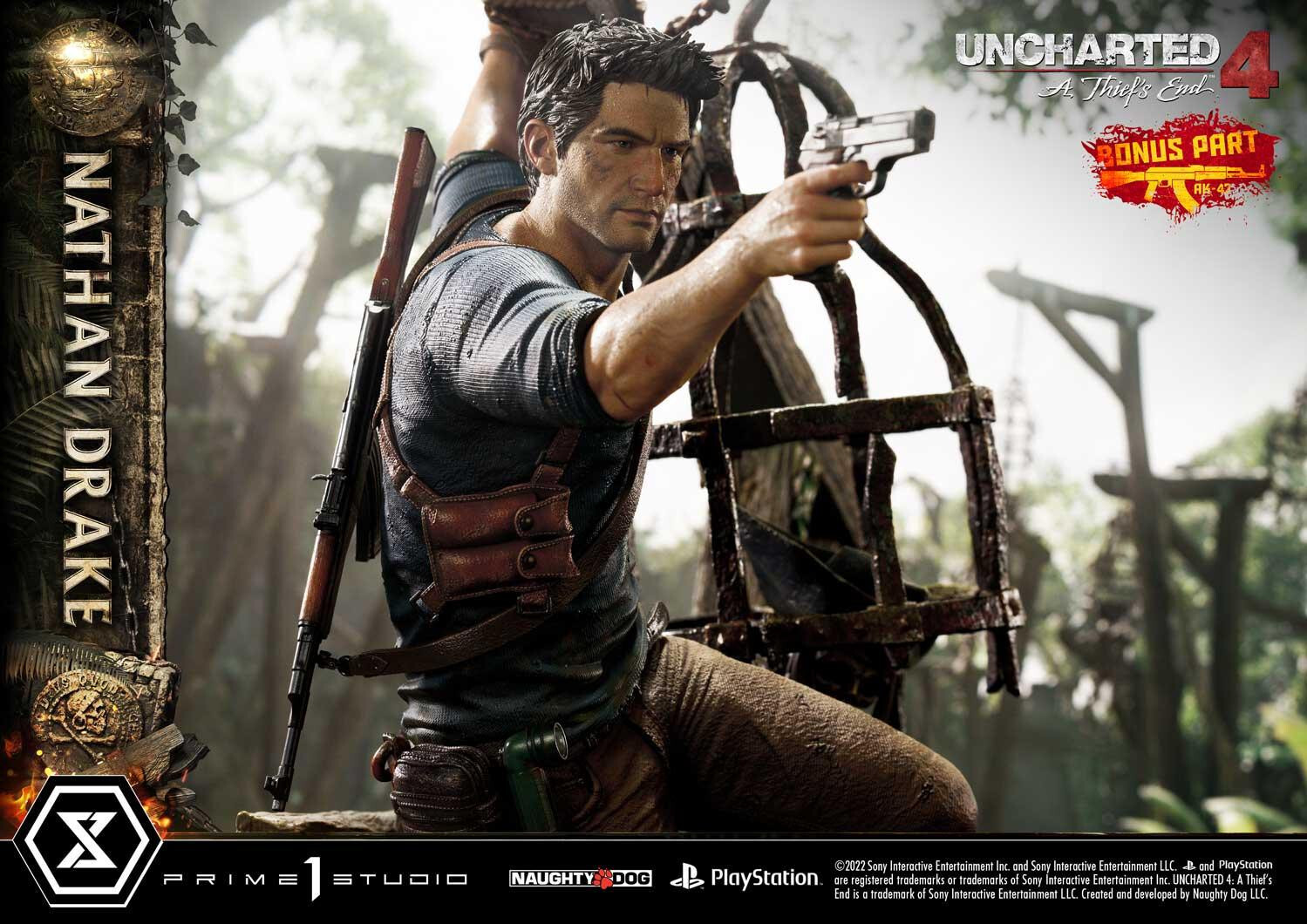 Uncharted 4: A Thief's End - Nathan Drake - Ultimate Premium Masterline  (UPMU4-01DXS) - 1/4 - DX Bonus Version (Prime 1 Studio) photo 96