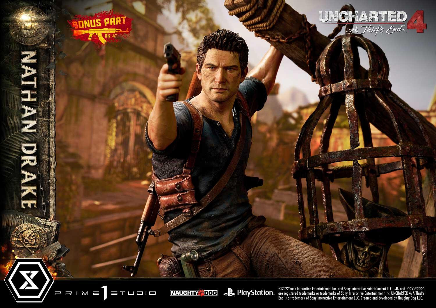 Uncharted 4: A Thief's End - Nathan Drake - Ultimate Premium Masterline  (UPMU4-01DXS) - 1/4 - DX Bonus Version (Prime 1 Studio) photo 98