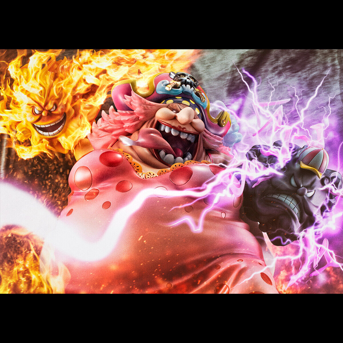 One Piece - Charlotte Linlin - Napoleon - Prometheus - Zeus - Portrait Of Pirates "SA-MAXIMUM" (MegaHouse) photo 4
