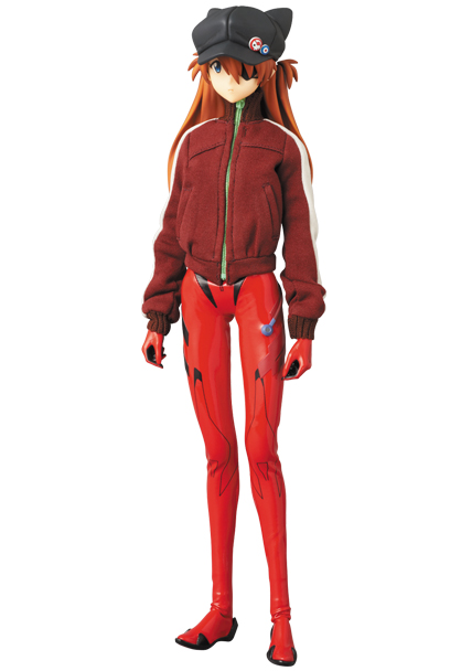 Evangelion Shin Gekijouban: Q - Souryuu Asuka Langley - Real Action Heroes (#629) - 1/6 - Jersey Ver. (Medicom Toy)