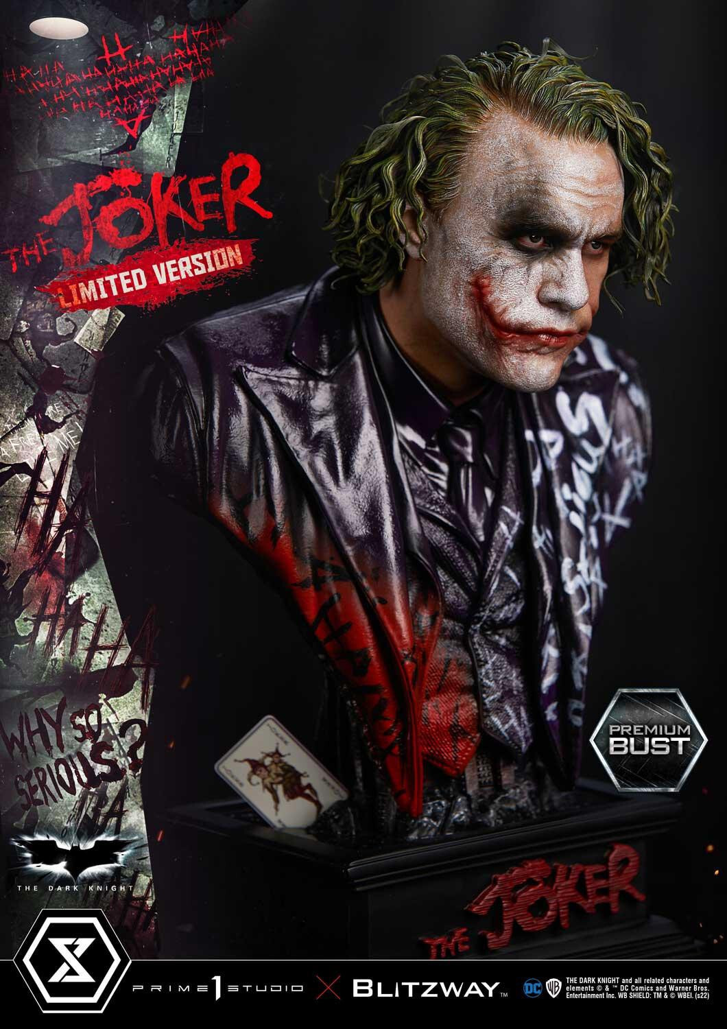 The Dark Knight - Joker - Bust - Premium Bust  (PBDC-08LM) - 1/3 - Limited Version (Blitzway, Prime 1 Studio) photo 11