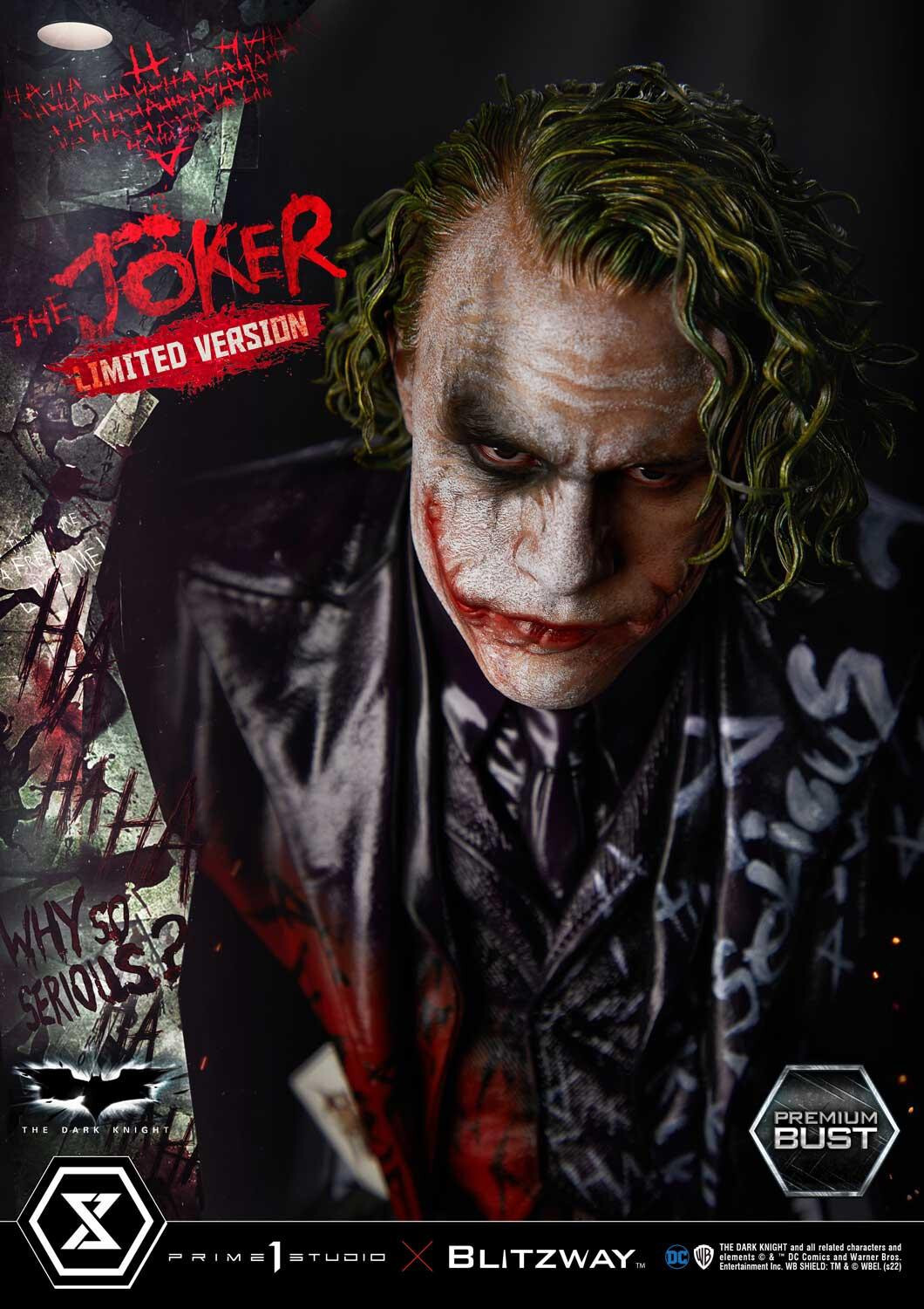 The Dark Knight - Joker - Bust - Premium Bust  (PBDC-08LM) - 1/3 - Limited Version (Blitzway, Prime 1 Studio) photo 20