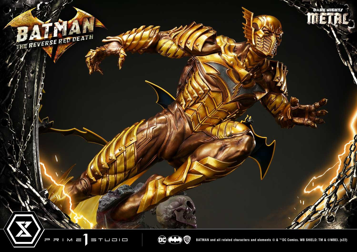 Dark Nights: Metal - Reverse Red Death - Museum Masterline Series (MMDCMT-07LM) - 1/3 (Prime 1 Studio) photo 4