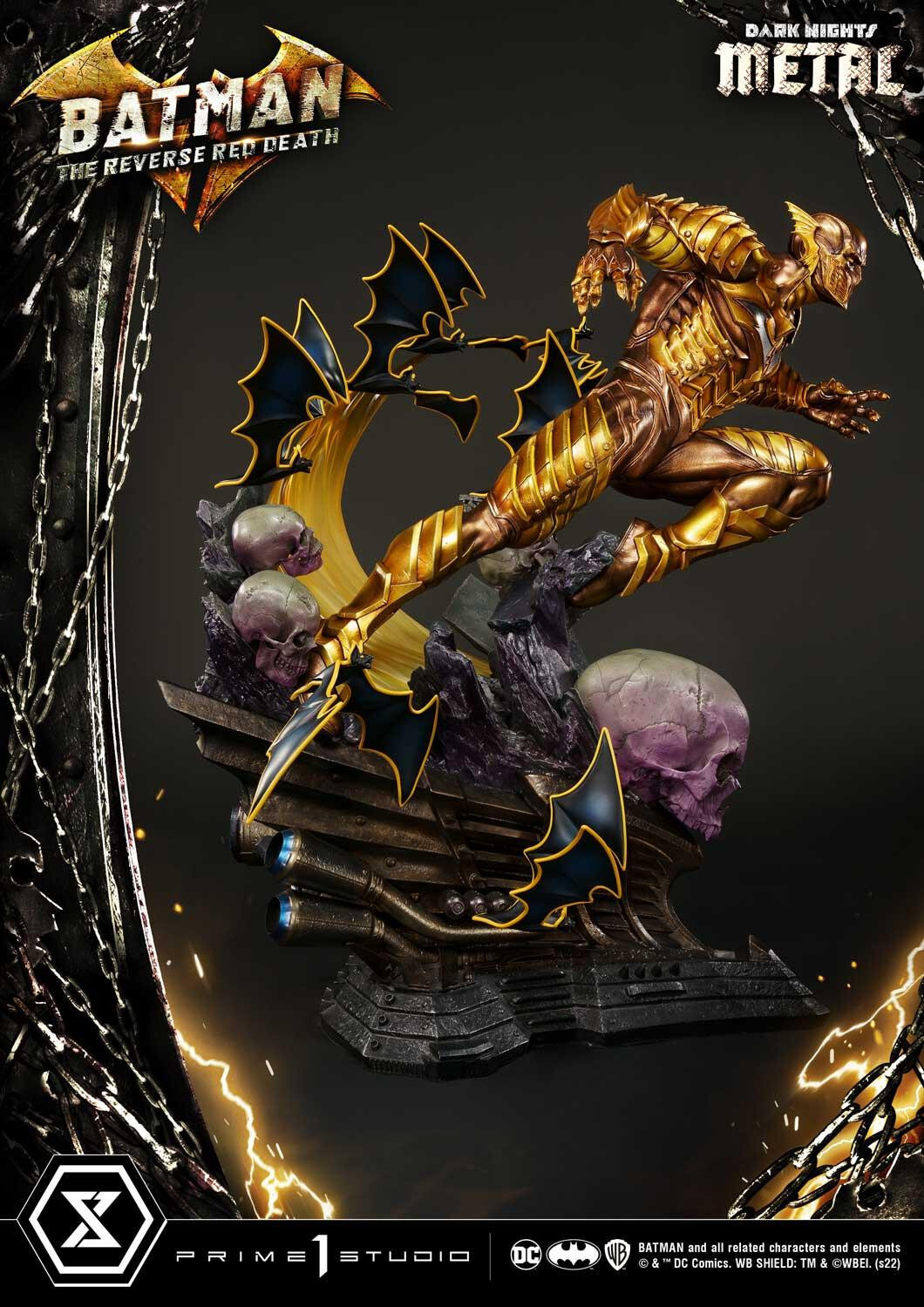 Dark Nights: Metal - Reverse Red Death - Museum Masterline Series (MMDCMT-07LM) - 1/3 (Prime 1 Studio) photo 5