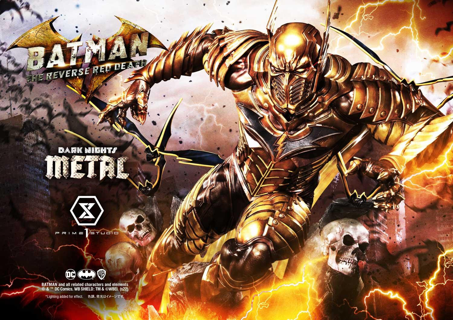 Dark Nights: Metal - Reverse Red Death - Museum Masterline Series (MMDCMT-07LM) - 1/3 (Prime 1 Studio) photo 7