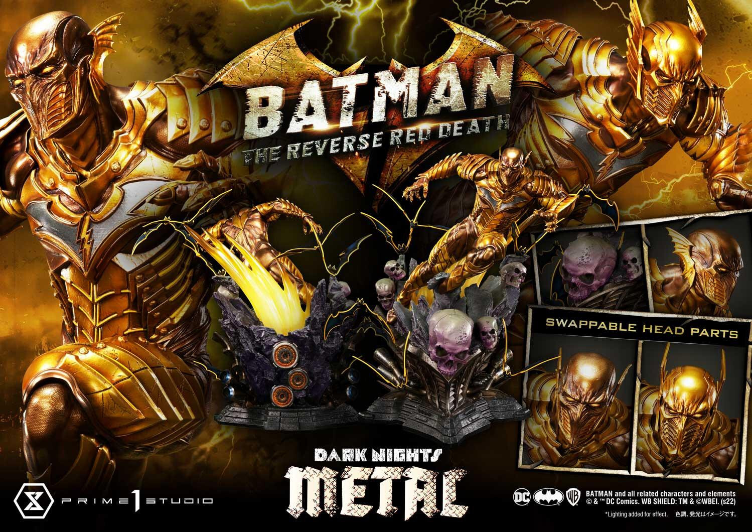 Dark Nights: Metal - Reverse Red Death - Museum Masterline Series (MMDCMT-07LM) - 1/3 (Prime 1 Studio) photo 25
