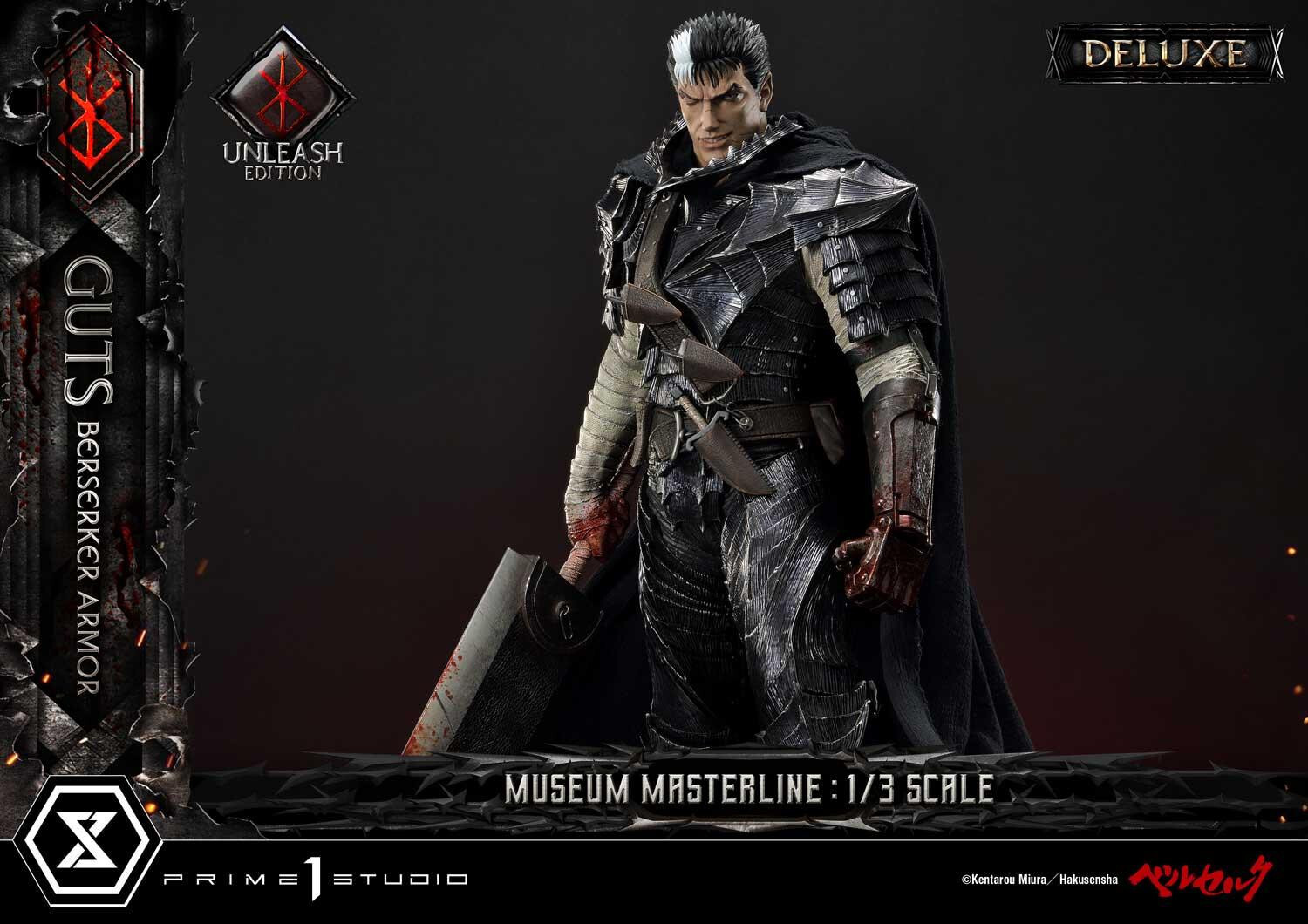 Berserk - Guts - Museum Masterline Series (MMBR-02DX) - 1/3 - Berserker Armor, Unleash Edition, DX Version (Prime 1 Studio)