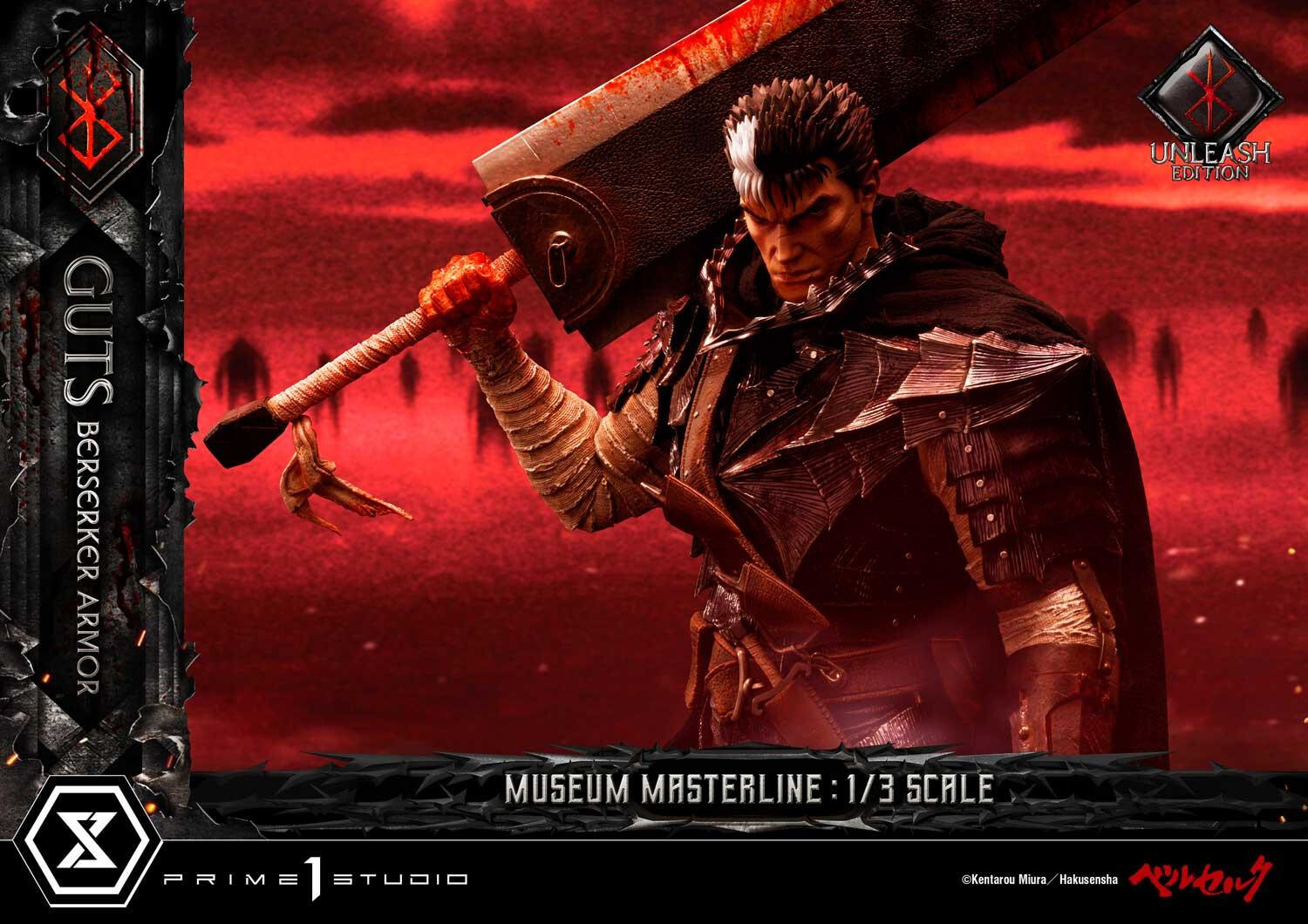 Berserk - Guts - Museum Masterline Series  (MMBR-02DX) - 1/3 - Berserker Armor, Unleash Edition, DX Version (Prime 1 Studio) photo 19