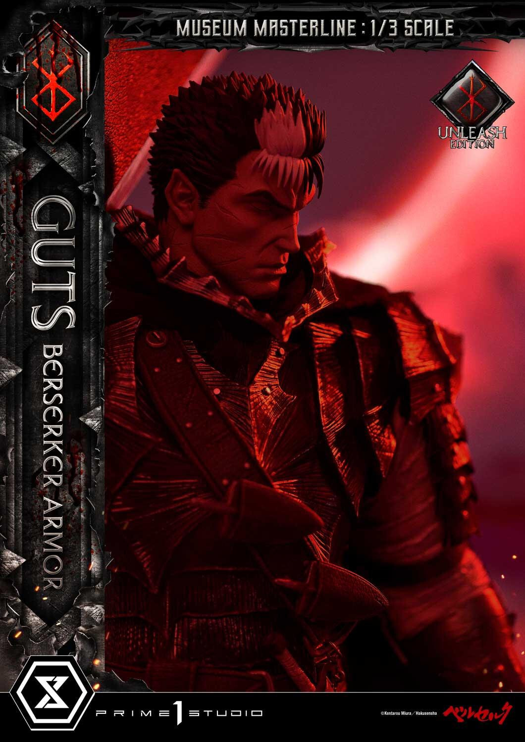 Berserk - Guts - Museum Masterline Series  (MMBR-02DX) - 1/3 - Berserker Armor, Unleash Edition, DX Version (Prime 1 Studio) photo 32