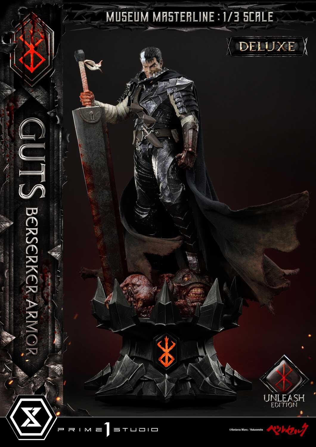 Berserk - Guts - Museum Masterline Series  (MMBR-02DX) - 1/3 - Berserker Armor, Unleash Edition, DX Version (Prime 1 Studio) photo 70