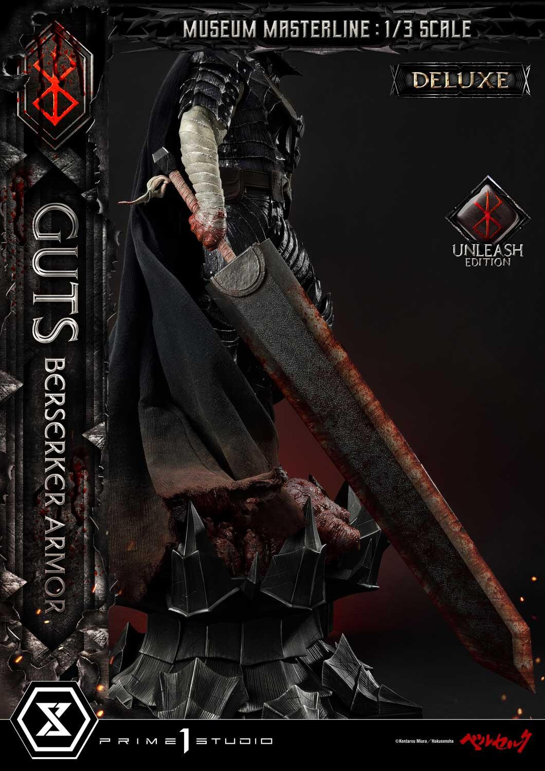 Berserk - Guts - Museum Masterline Series  (MMBR-02DX) - 1/3 - Berserker Armor, Unleash Edition, DX Version (Prime 1 Studio) photo 80