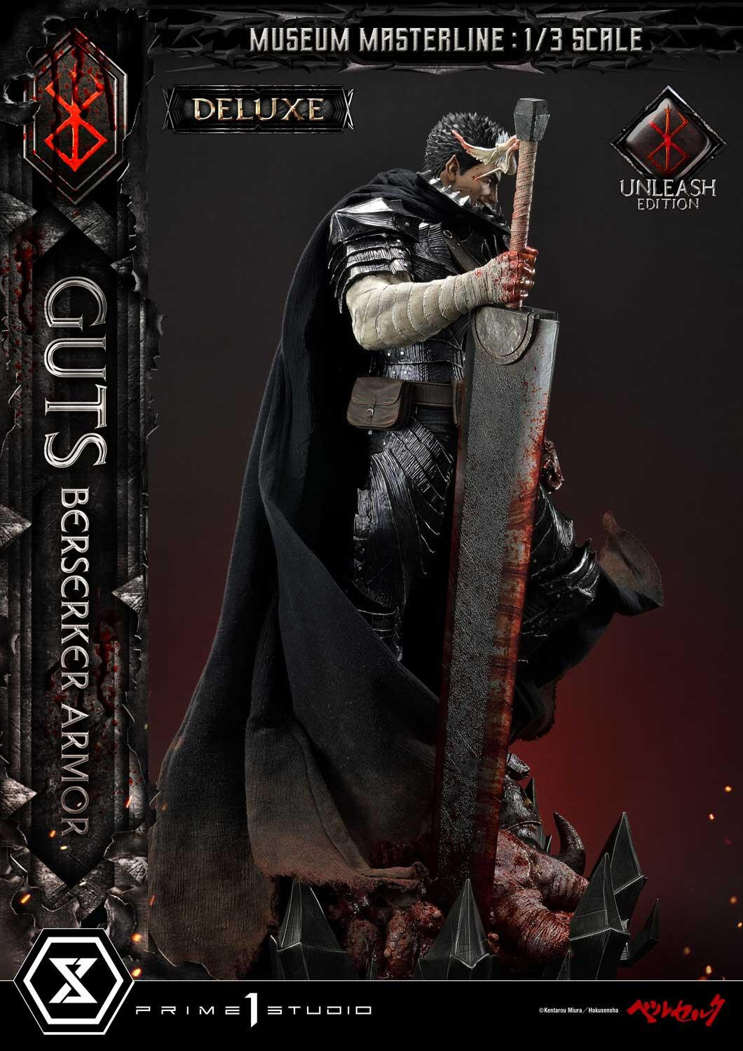 Berserk - Guts - Museum Masterline Series  (MMBR-02DX) - 1/3 - Berserker Armor, Unleash Edition, DX Version (Prime 1 Studio) photo 81