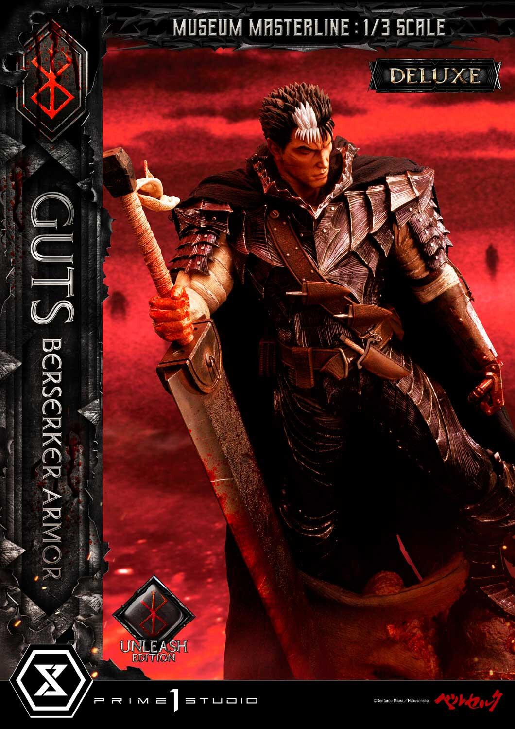 Berserk - Guts - Museum Masterline Series  (MMBR-02DX) - 1/3 - Berserker Armor, Unleash Edition, DX Version (Prime 1 Studio) photo 84