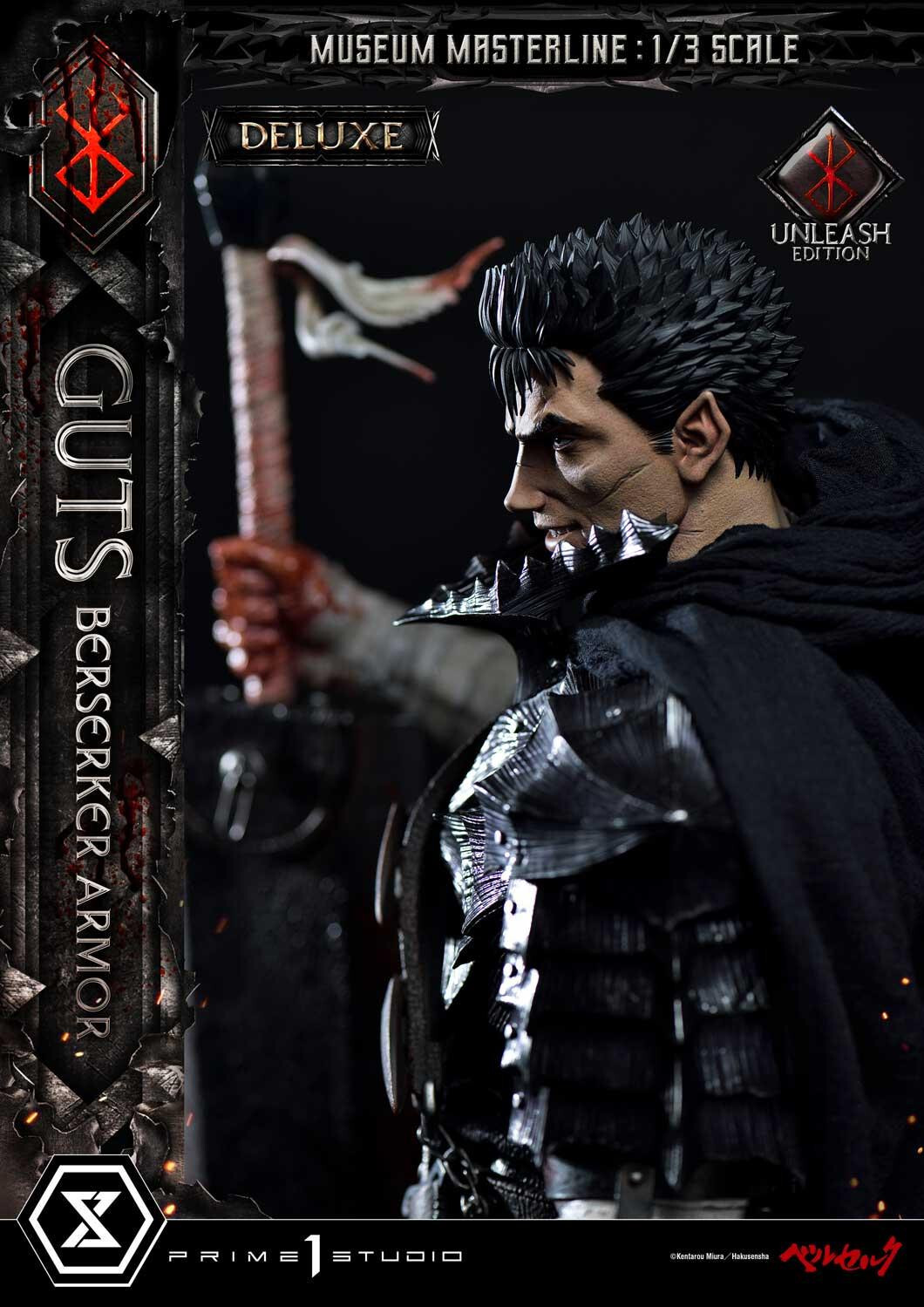 Berserk - Guts - Museum Masterline Series  (MMBR-02DX) - 1/3 - Berserker Armor, Unleash Edition, DX Version (Prime 1 Studio) photo 96