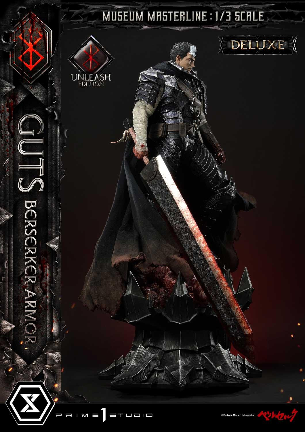 Berserk - Guts - Museum Masterline Series  (MMBR-02DX) - 1/3 - Berserker Armor, Unleash Edition, DX Version (Prime 1 Studio) photo 98