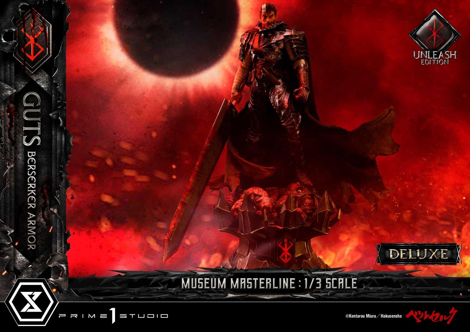 Berserk - Guts - Museum Masterline Series (MMBR-02DXS) - 1/3 - Berserker Armor, Unleash Edition, DX Bonus Version (Prime 1 Studio) photo 11