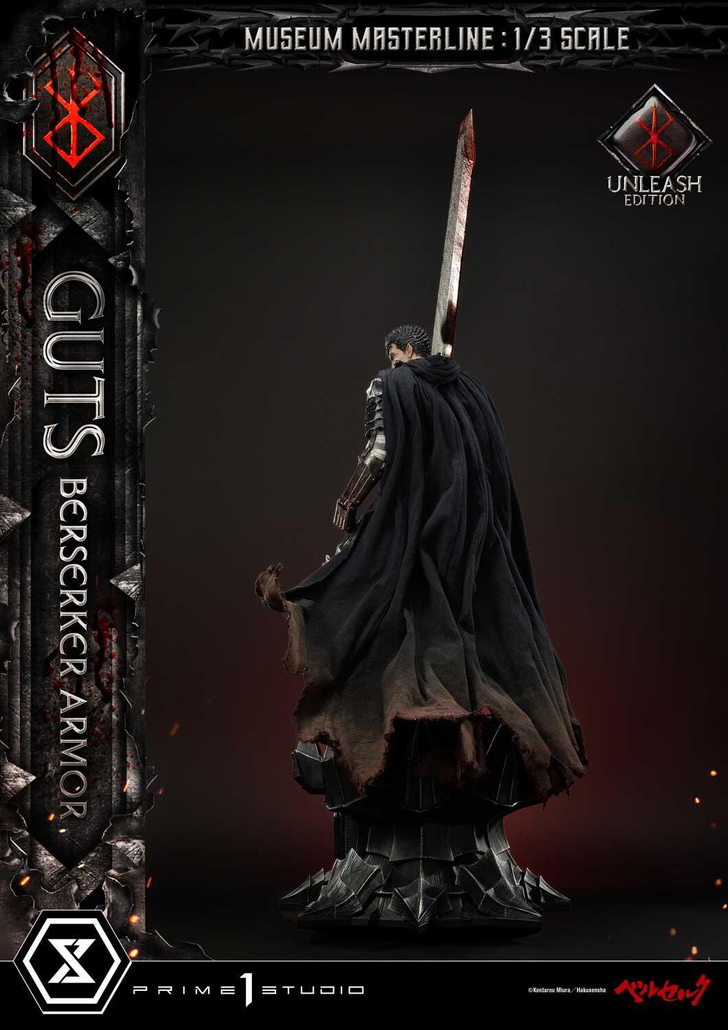 Berserk - Guts - Museum Masterline Series (MMBR-02DXS) - 1/3 - Berserker Armor, Unleash Edition, DX Bonus Version (Prime 1 Studio) photo 65