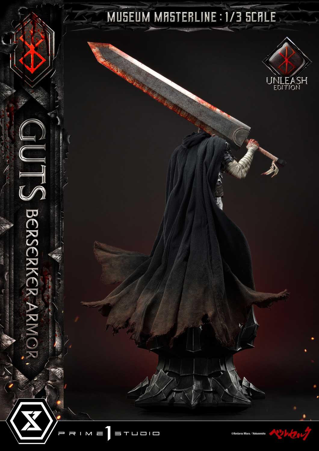 Berserk - Guts - Museum Masterline Series (MMBR-02DXS) - 1/3 - Berserker Armor, Unleash Edition, DX Bonus Version (Prime 1 Studio) photo 66