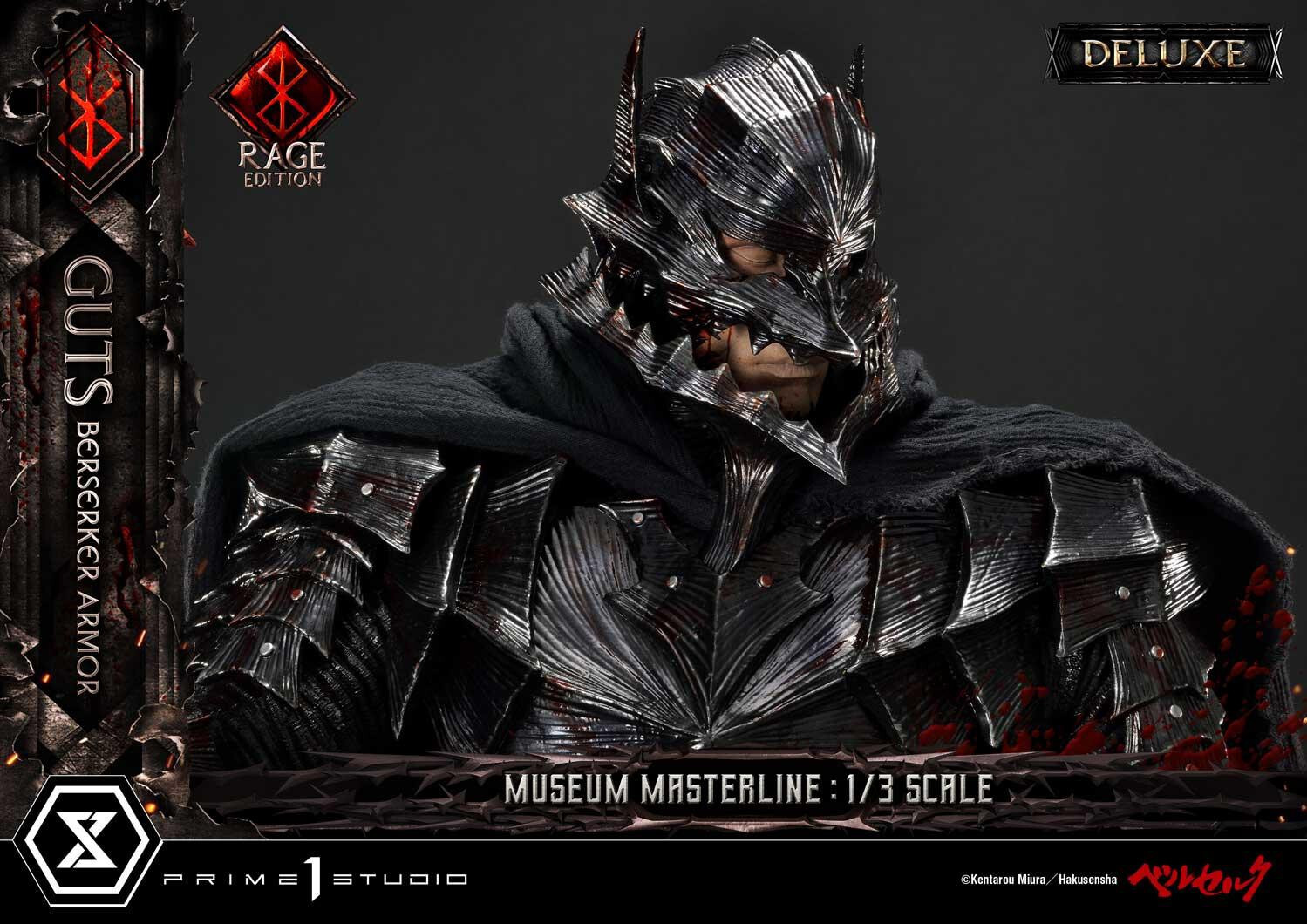 Berserk - Guts - Museum Masterline Series (MMBR-03DX) - 1/3 - Berserker Armor, Rage Edition, DX Version (Prime 1 Studio) photo 11