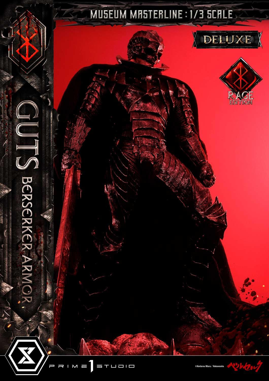 Berserk - Guts - Museum Masterline Series (MMBR-03DX) - 1/3 - Berserker Armor, Rage Edition, DX Version (Prime 1 Studio) photo 21