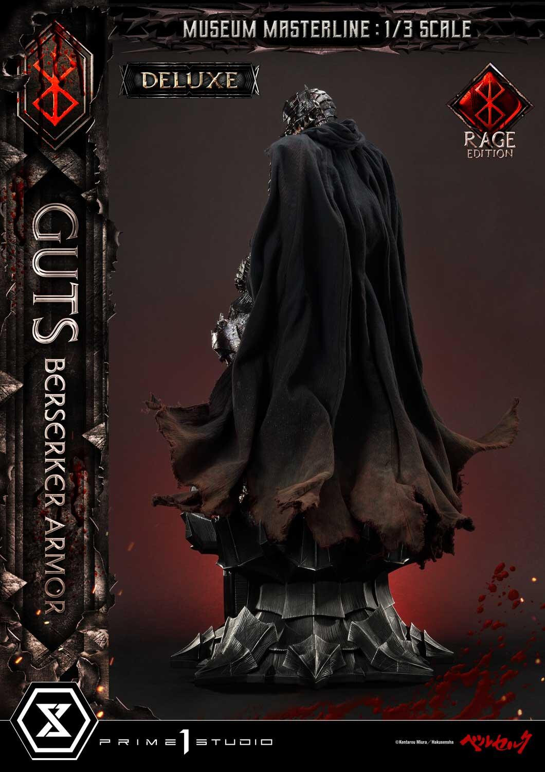 Berserk - Guts - Museum Masterline Series (MMBR-03DX) - 1/3 - Berserker Armor, Rage Edition, DX Version (Prime 1 Studio) photo 34