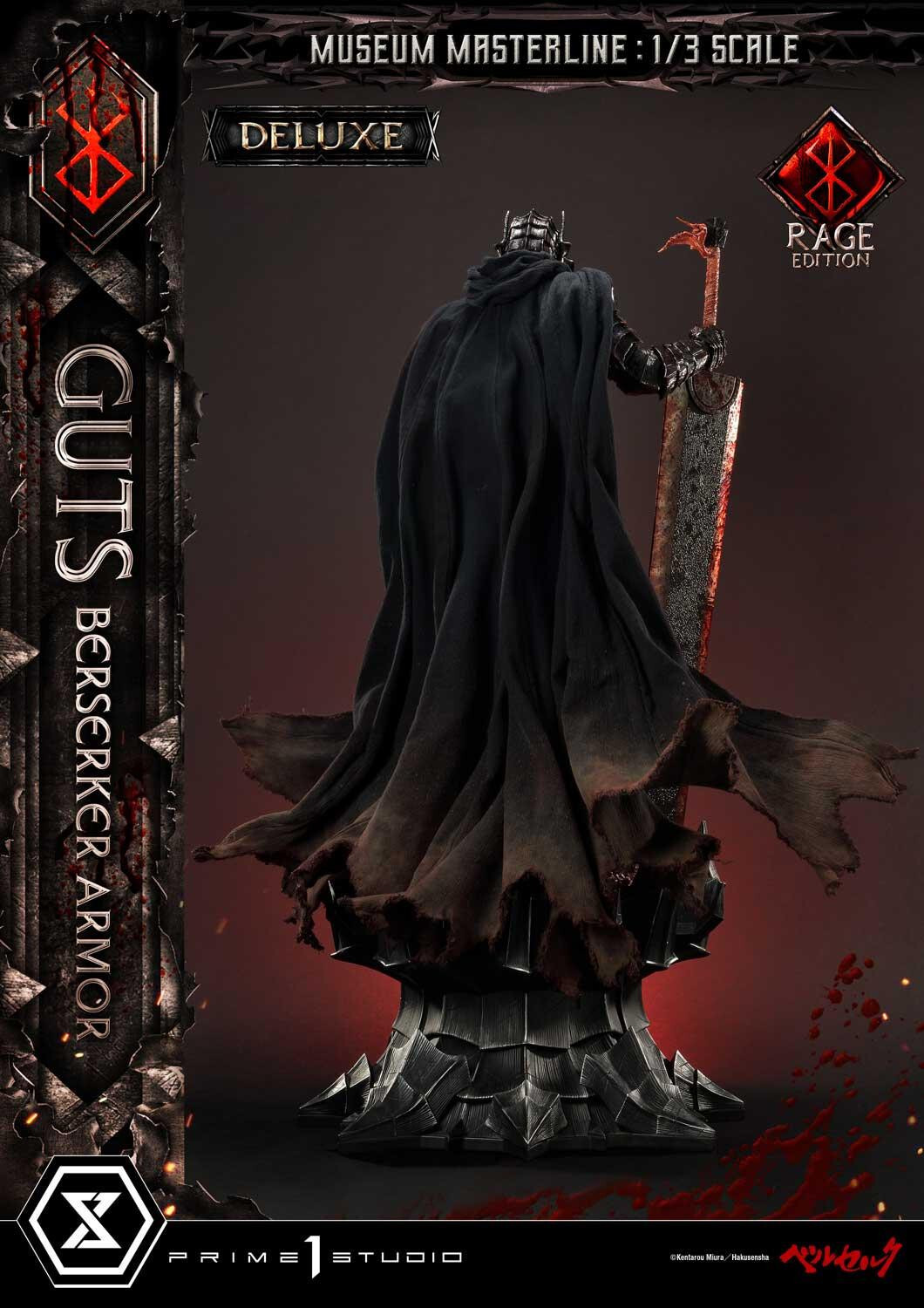 Berserk - Guts - Museum Masterline Series (MMBR-03DX) - 1/3 - Berserker Armor, Rage Edition, DX Version (Prime 1 Studio) photo 35