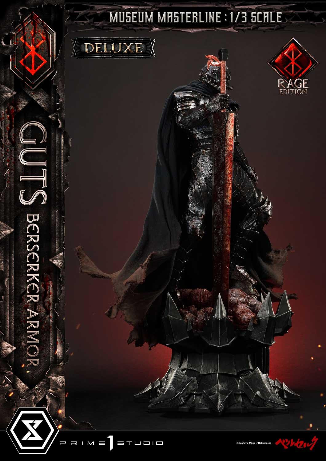 Berserk - Guts - Museum Masterline Series (MMBR-03DX) - 1/3 - Berserker Armor, Rage Edition, DX Version (Prime 1 Studio) photo 36