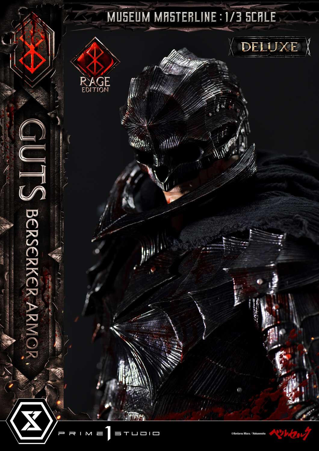 Berserk - Guts - Museum Masterline Series (MMBR-03DX) - 1/3 - Berserker Armor, Rage Edition, DX Version (Prime 1 Studio) photo 37