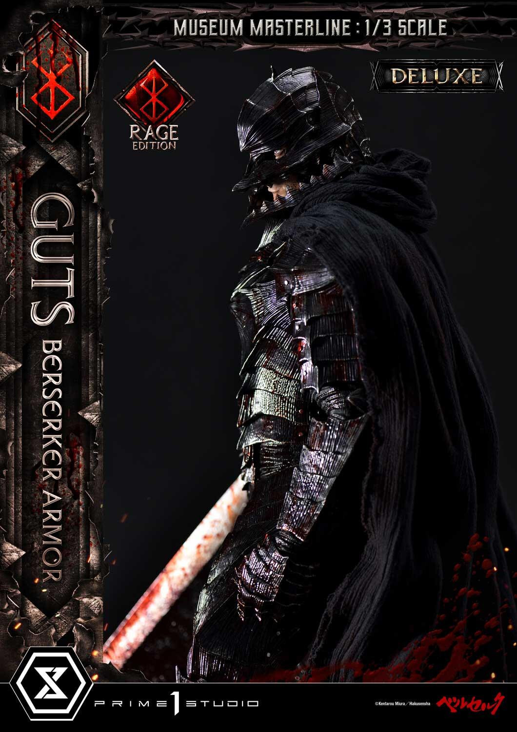 Berserk - Guts - Museum Masterline Series (MMBR-03DX) - 1/3 - Berserker Armor, Rage Edition, DX Version (Prime 1 Studio) photo 38