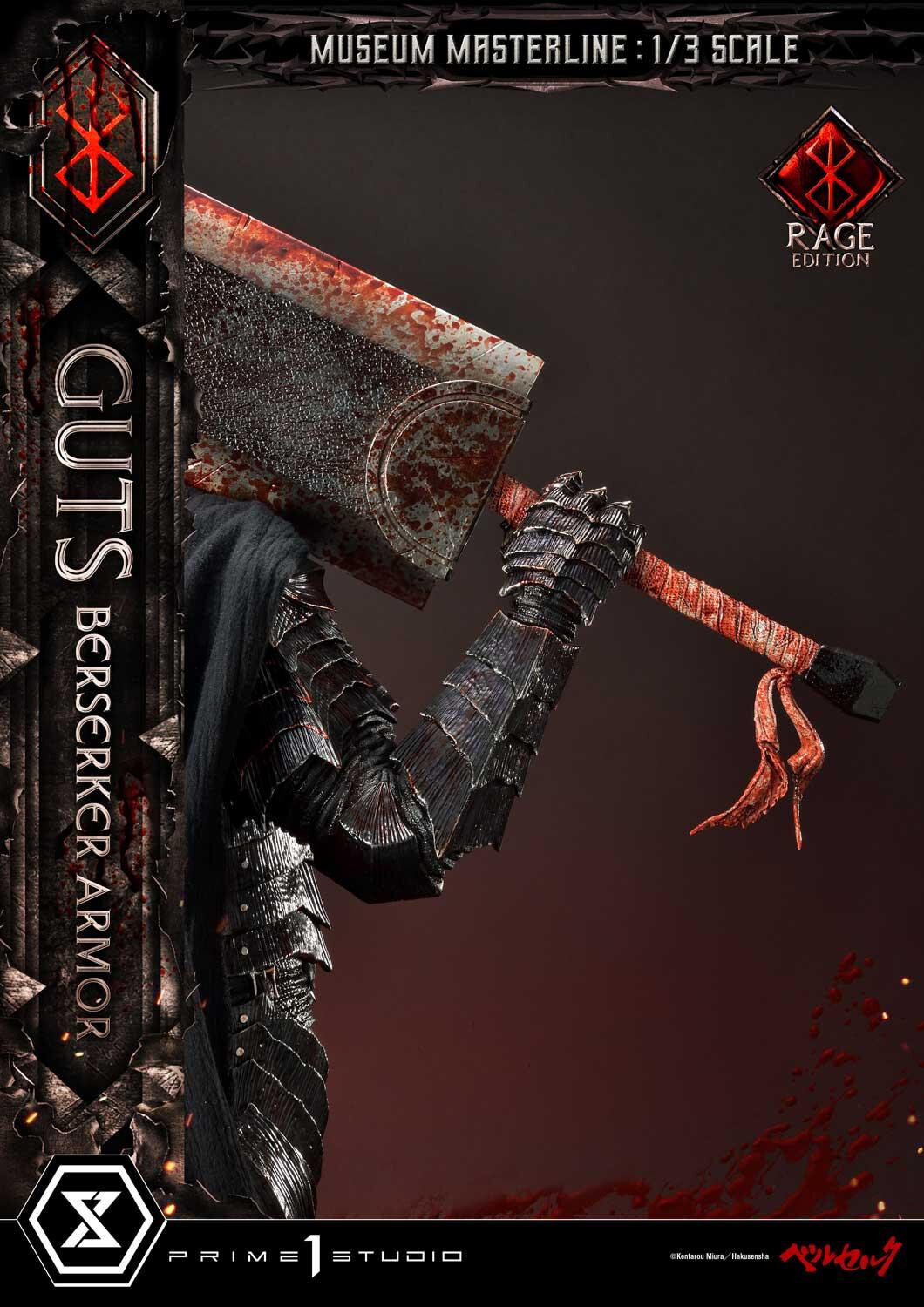 Berserk - Guts - Museum Masterline Series (MMBR-03DX) - 1/3 - Berserker Armor, Rage Edition, DX Version (Prime 1 Studio) photo 65