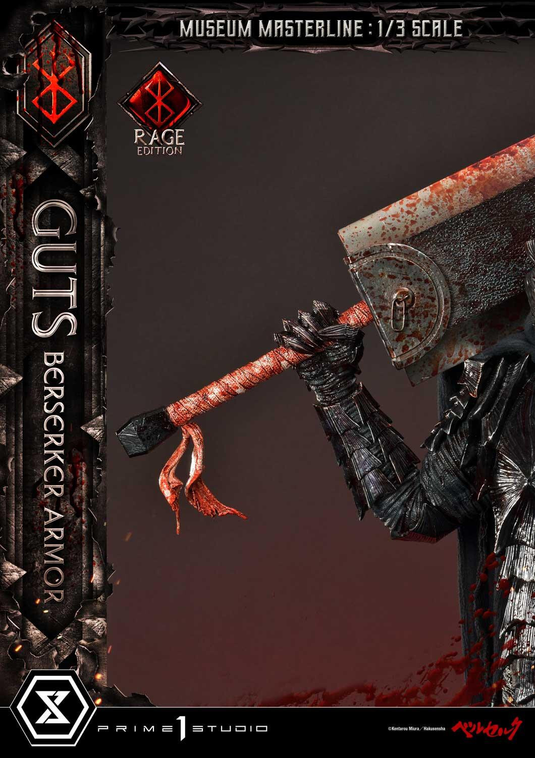 Berserk - Guts - Museum Masterline Series (MMBR-03DX) - 1/3 - Berserker Armor, Rage Edition, DX Version (Prime 1 Studio) photo 66