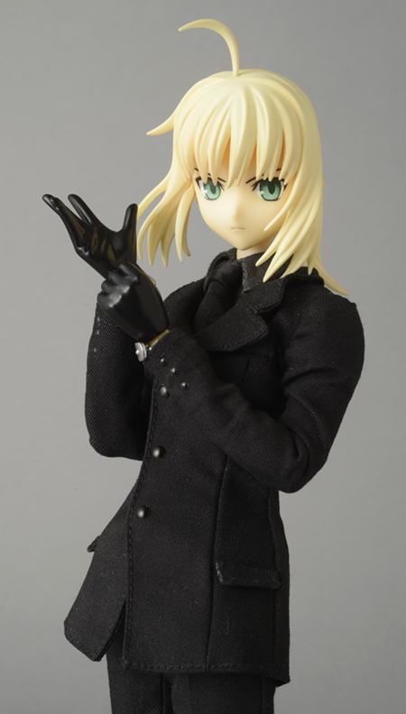 Fate/Zero - Altria Pendragon - Real Action Heroes (#655) - 1/6 - Saber, Suit Ver. (Medicom Toy)