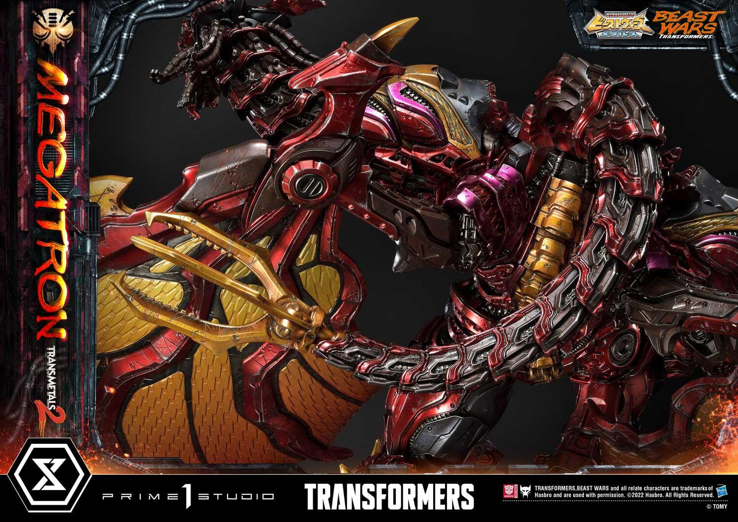 Beast Wars - Megatron - Tarans - Premium Masterline (PMTFB-03DX) - Transmetal 2, DX Version (Prime 1 Studio) photo 8