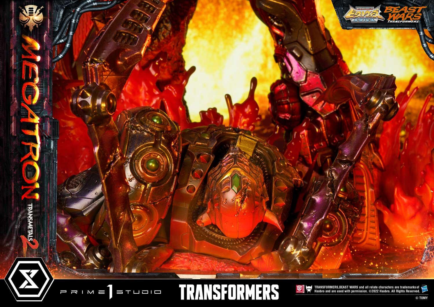 Beast Wars - Megatron - Tarans - Premium Masterline (PMTFB-03DX) - Transmetal 2, DX Version (Prime 1 Studio) photo 19