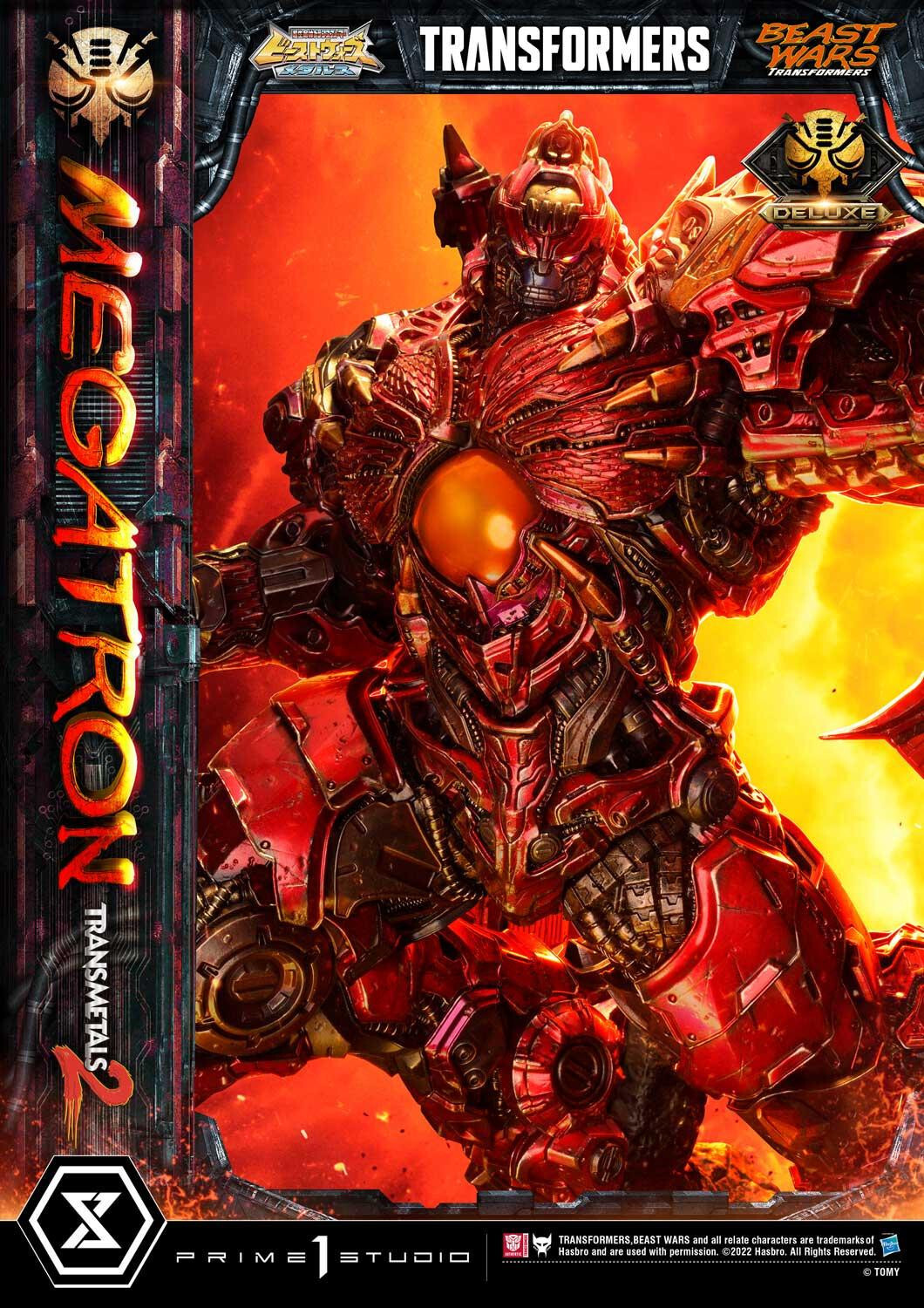Beast Wars - Megatron - Tarans - Premium Masterline (PMTFB-03DX) - Transmetal 2, DX Version (Prime 1 Studio) photo 24