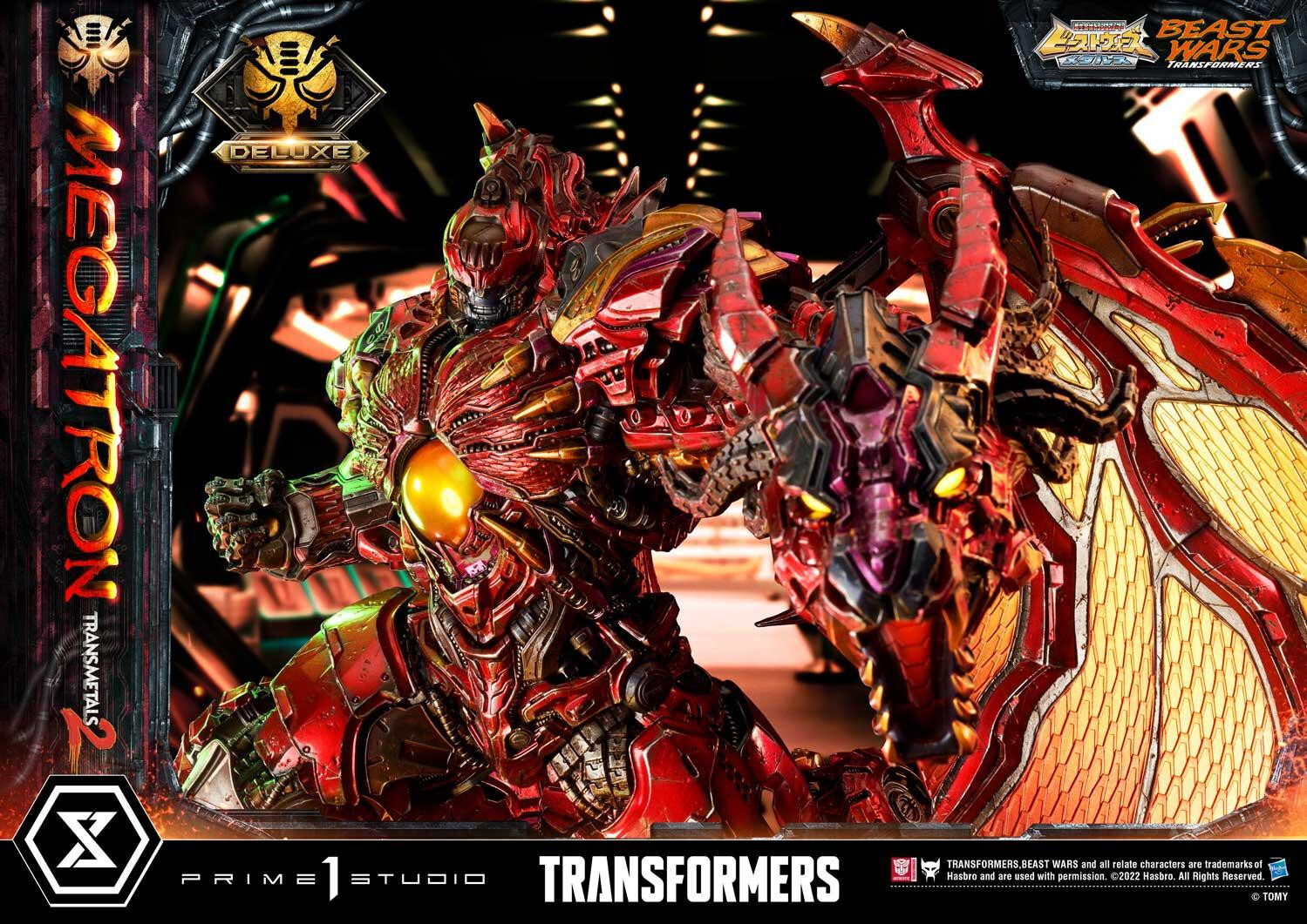 Beast Wars - Megatron - Tarans - Premium Masterline (PMTFB-03DX) - Transmetal 2, DX Version (Prime 1 Studio) photo 29