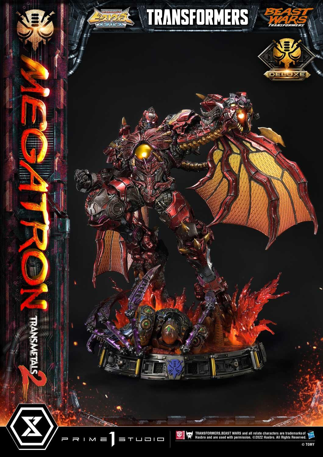 Beast Wars - Megatron - Tarans - Premium Masterline (PMTFB-03DX) - Transmetal 2, DX Version (Prime 1 Studio) photo 30