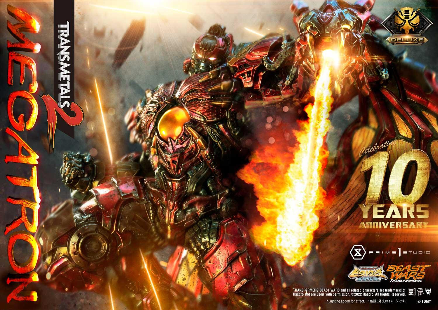 Beast Wars - Megatron - Tarans - Premium Masterline (PMTFB-03DX) - Transmetal 2, DX Version (Prime 1 Studio) photo 32