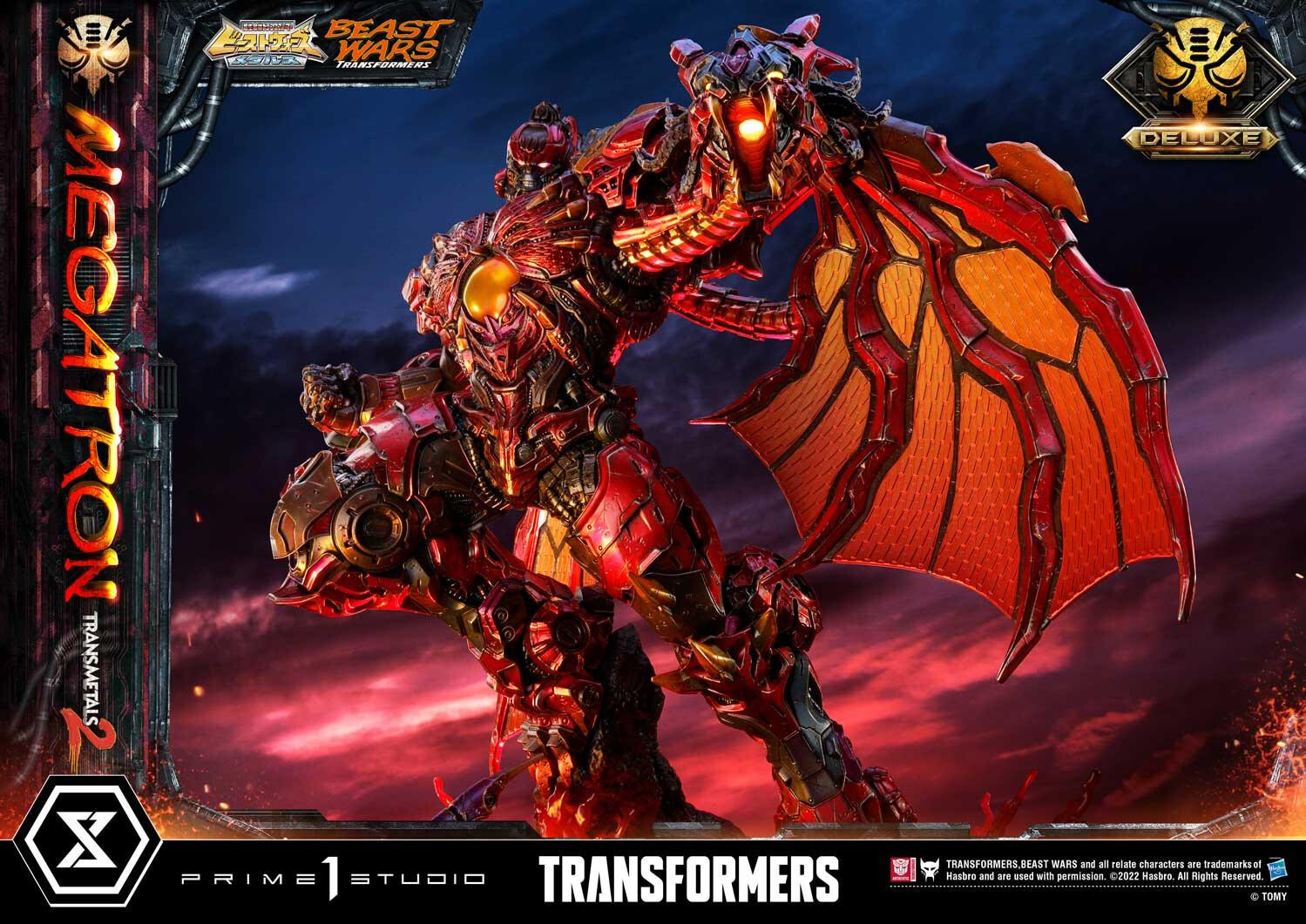 Beast Wars - Megatron - Tarans - Premium Masterline (PMTFB-03DX) - Transmetal 2, DX Version (Prime 1 Studio) photo 35