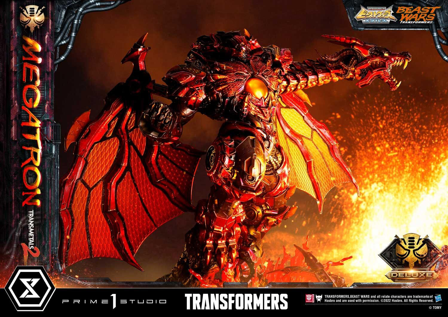 Beast Wars - Megatron - Tarans - Premium Masterline (PMTFB-03DX) - Transmetal 2, DX Version (Prime 1 Studio) photo 36