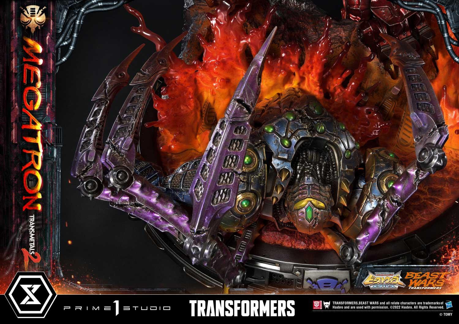 Beast Wars - Megatron - Tarans - Premium Masterline (PMTFB-03DX) - Transmetal 2, DX Version (Prime 1 Studio) photo 42