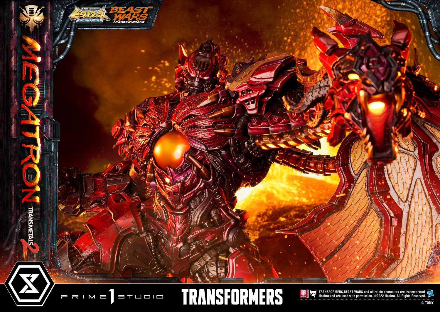 Beast Wars - Megatron - Tarans - Premium Masterline (PMTFB-03DX) - Transmetal 2, DX Version (Prime 1 Studio) photo 44