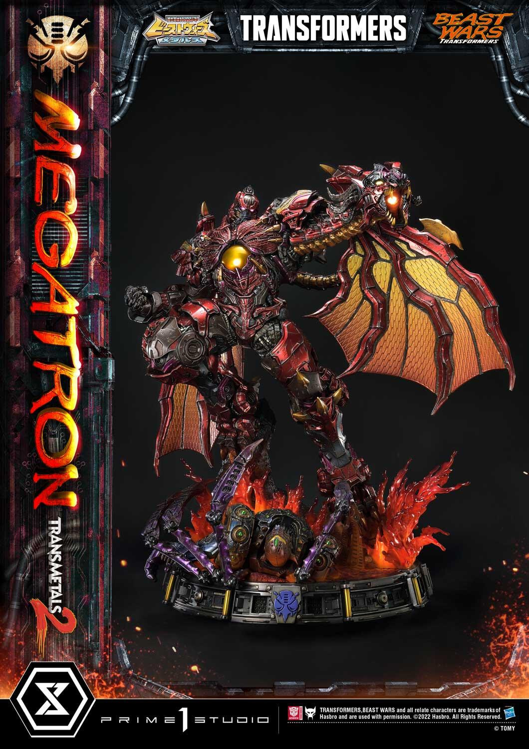 Beast Wars - Megatron - Tarans - Premium Masterline (PMTFB-03DX) - Transmetal 2, DX Version (Prime 1 Studio) photo 50