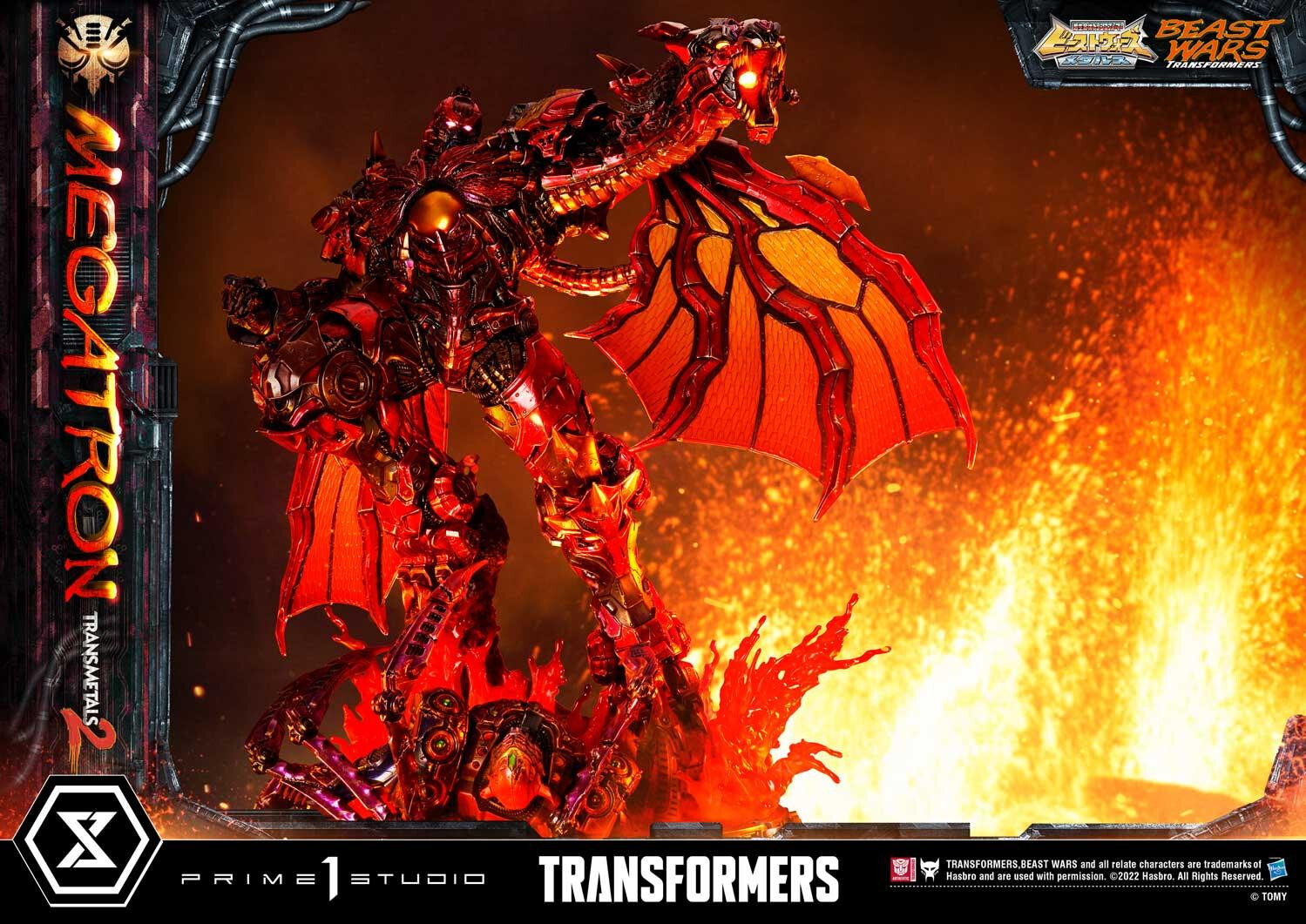 Beast Wars - Megatron - Tarans - Premium Masterline (PMTFB-03DX) - Transmetal 2, DX Version (Prime 1 Studio) photo 53