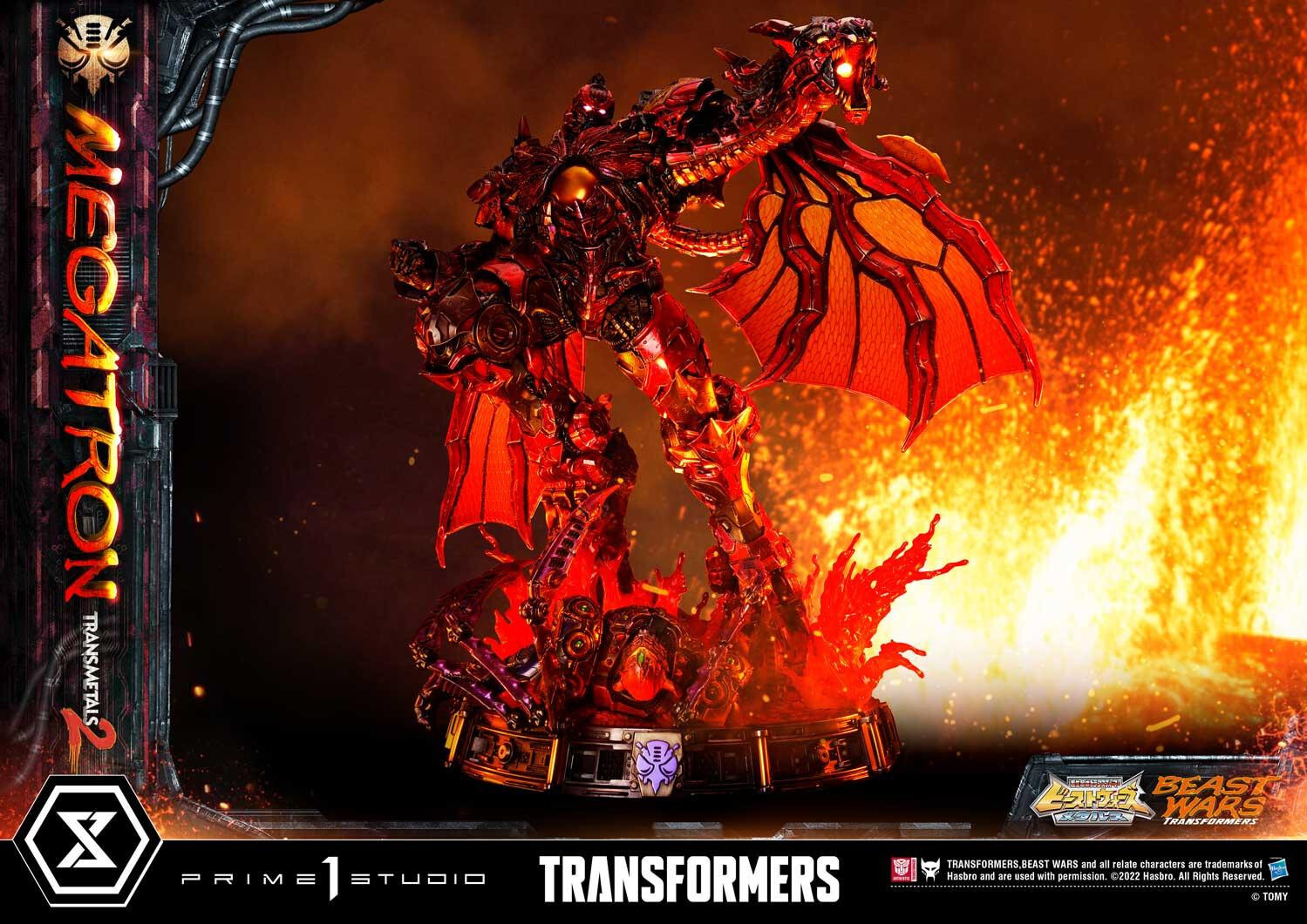 Beast Wars - Megatron - Tarans - Premium Masterline (PMTFB-03DX) - Transmetal 2, DX Version (Prime 1 Studio) photo 58