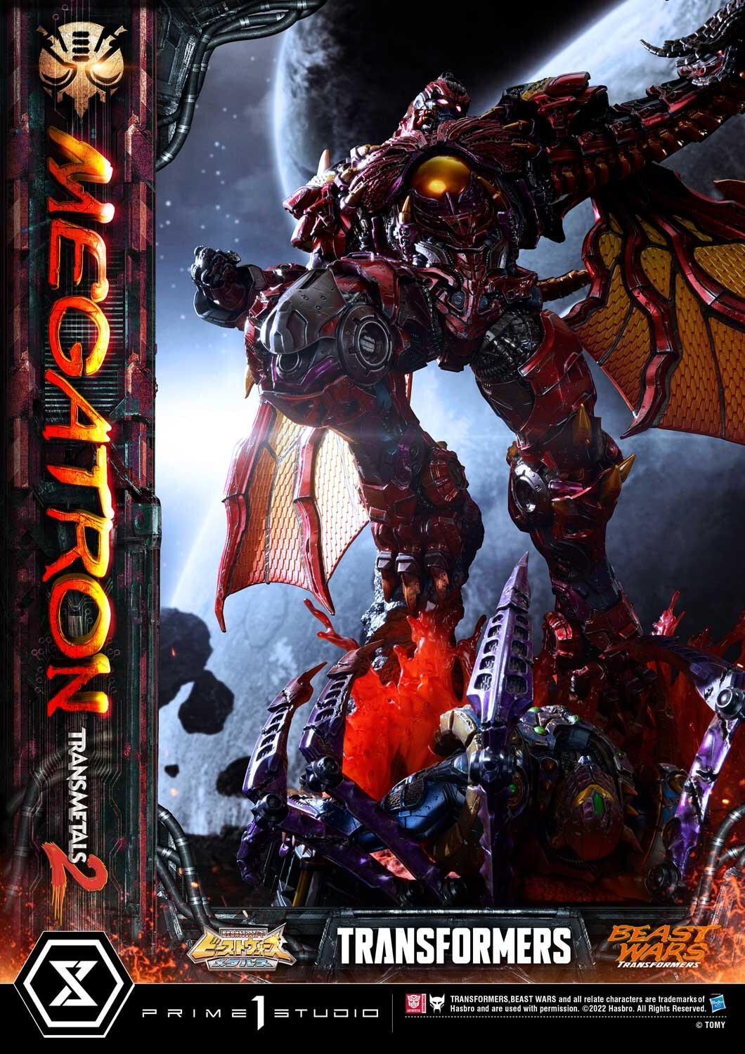 Beast Wars - Megatron - Tarans - Premium Masterline (PMTFB-03DX) - Transmetal 2, DX Version (Prime 1 Studio) photo 69